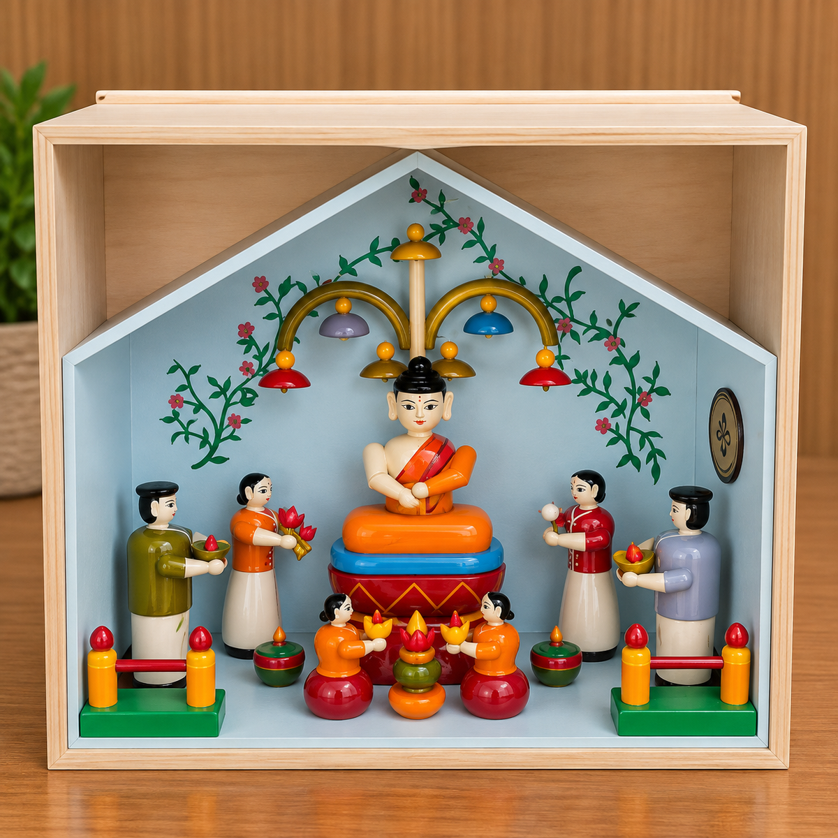 BUDDHA THEME SHOWPIECE